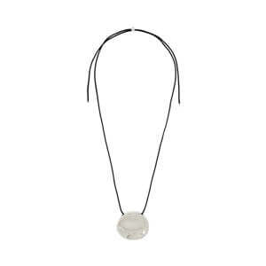 Mint Velvet Silver Tone Stud Rope Necklace